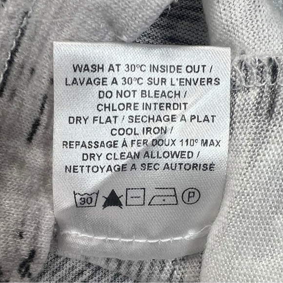 IRO Jeans Women’s Bertina Linen Tee In The Color Blue Print Size S - Picture 6 of 7